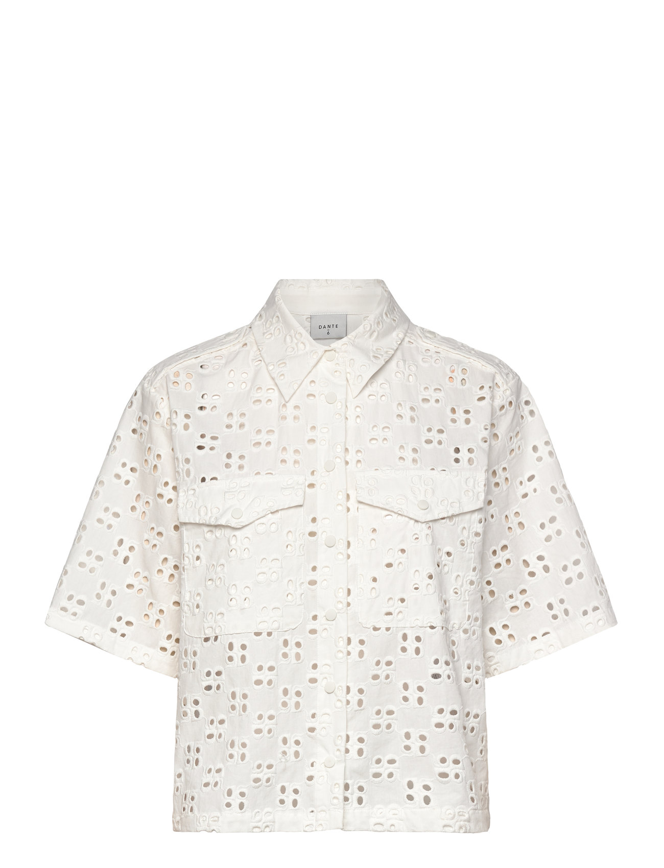 DANTE6 Dante6-Toddy Broderie Anglaise Shirt Weiß - 38 - Damen