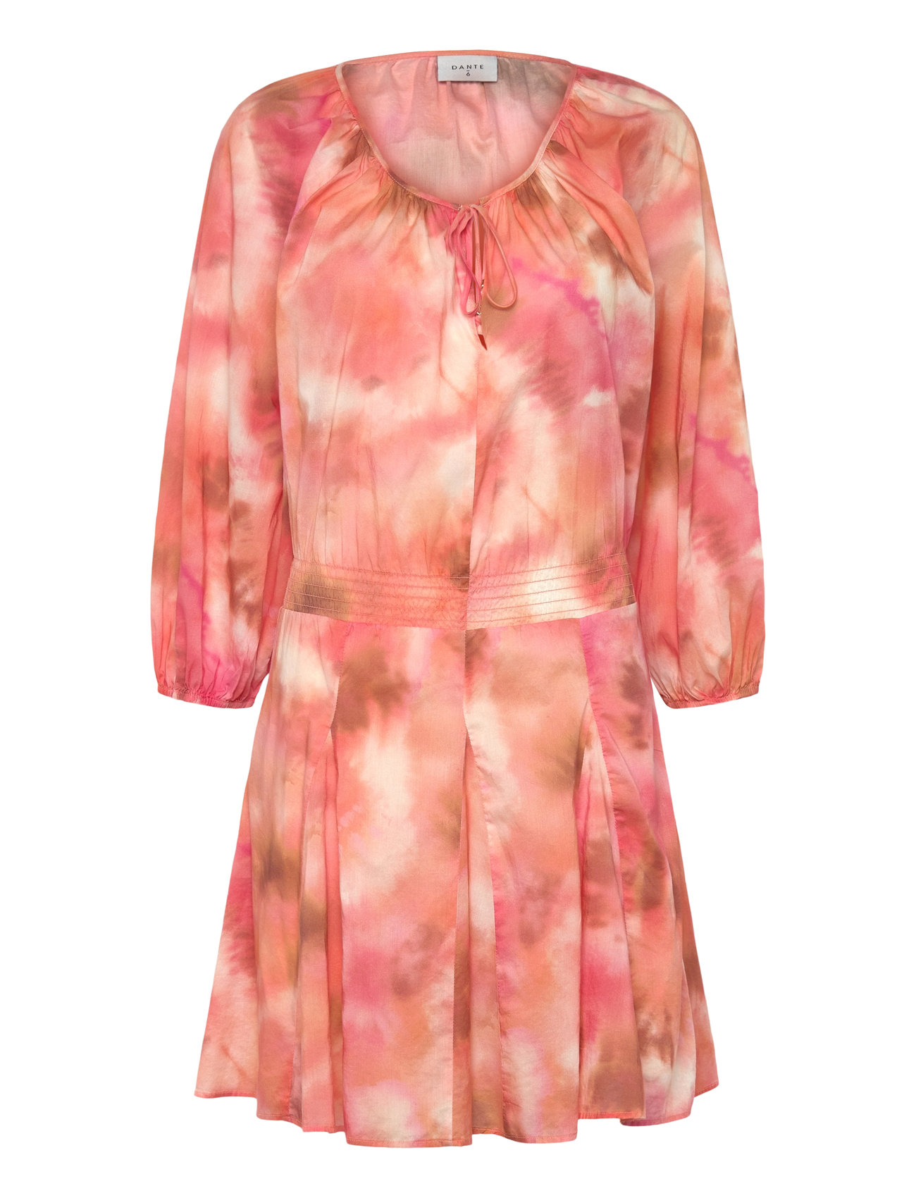 Dante6-Bolana Bohemian Printed Dress Knelang Kjole Pink Dante6
