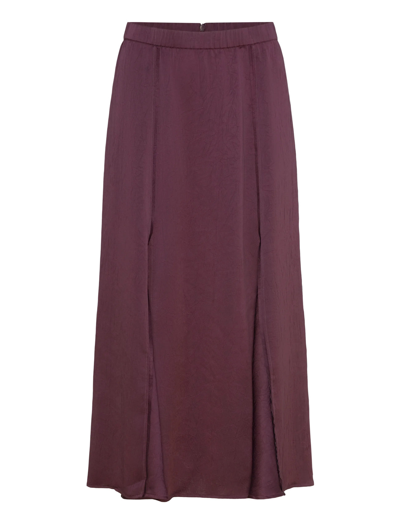 DANTE6 Dante6-Mirage Flowy Satin Rock Burgundy - 40 - Damen