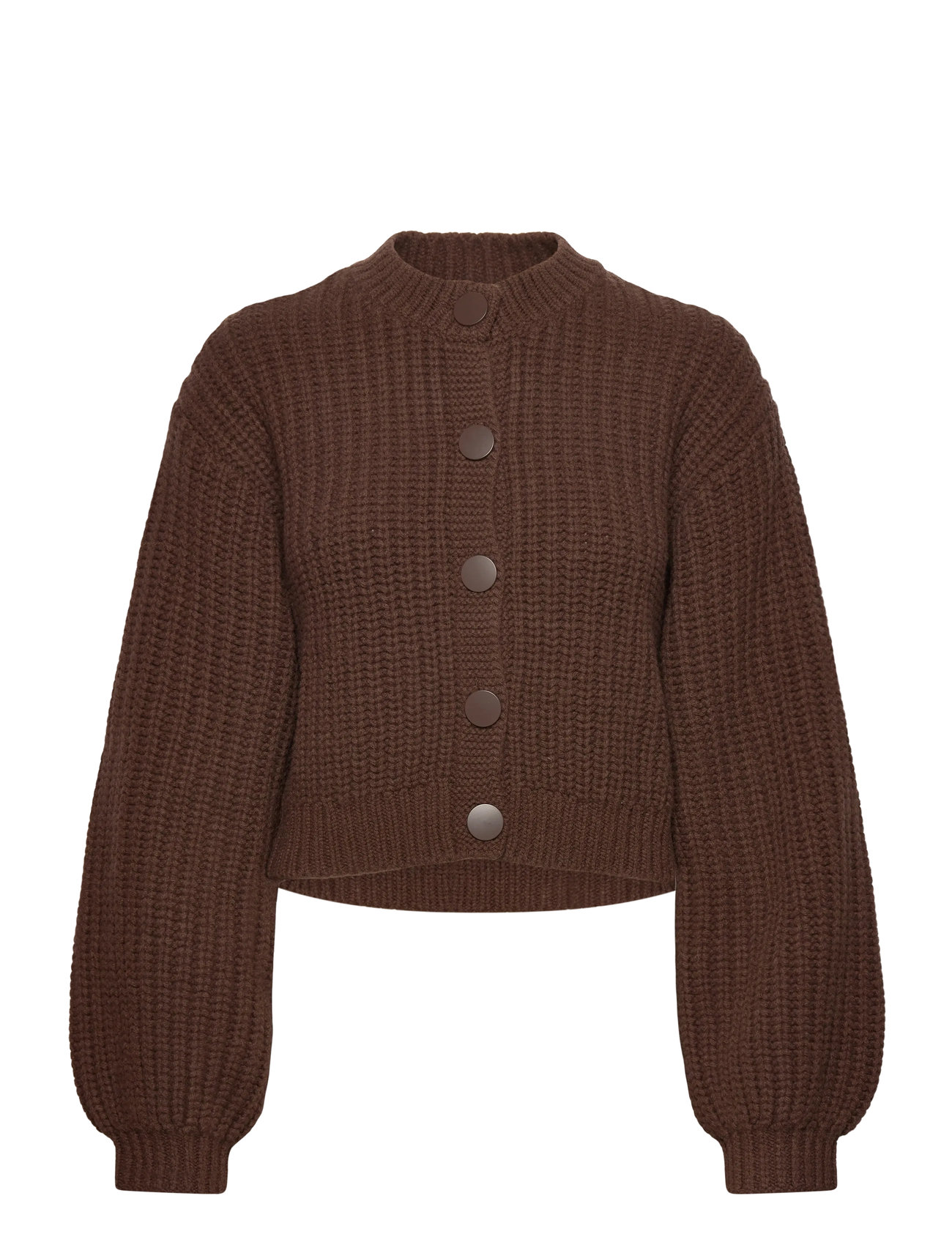 DANTE6 Dante6-Zinnia Chunky Wolle Cardigan Braun - S - Damen