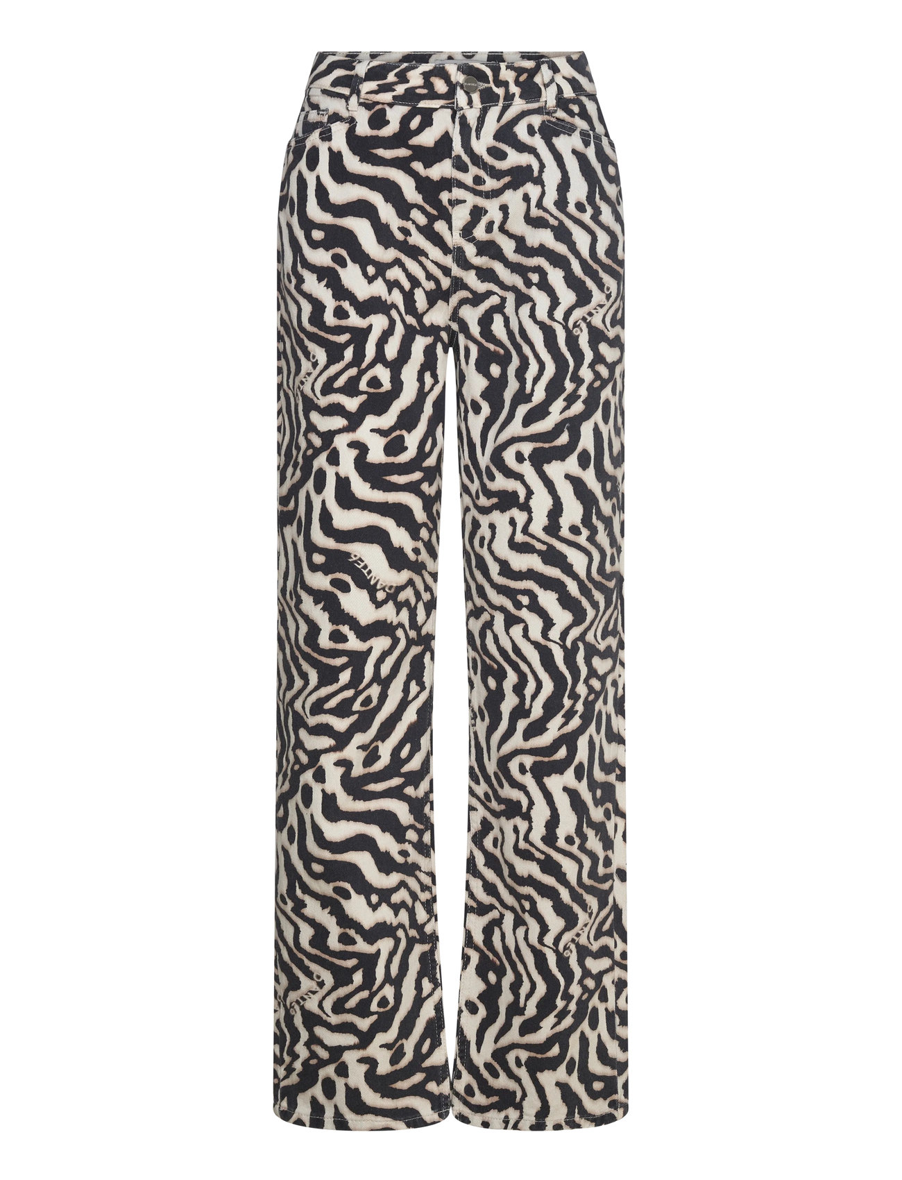 DANTE6 Dante6-Spotted Animalistic Jeans Schwarz - 34 - Damen