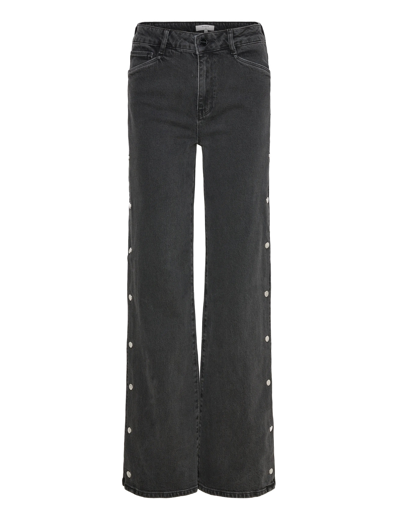 DANTE6 Dante6-Belvina Button Up Wide Bein Jeans Schwarz - 31 - Damen
