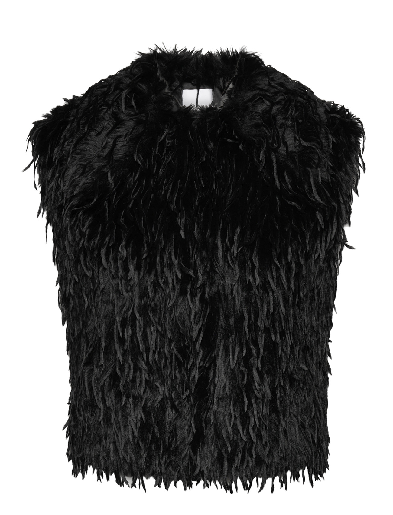 DANTE6 Dante6-Frisson Featherlook Weste Schwarz - 38 - Damen