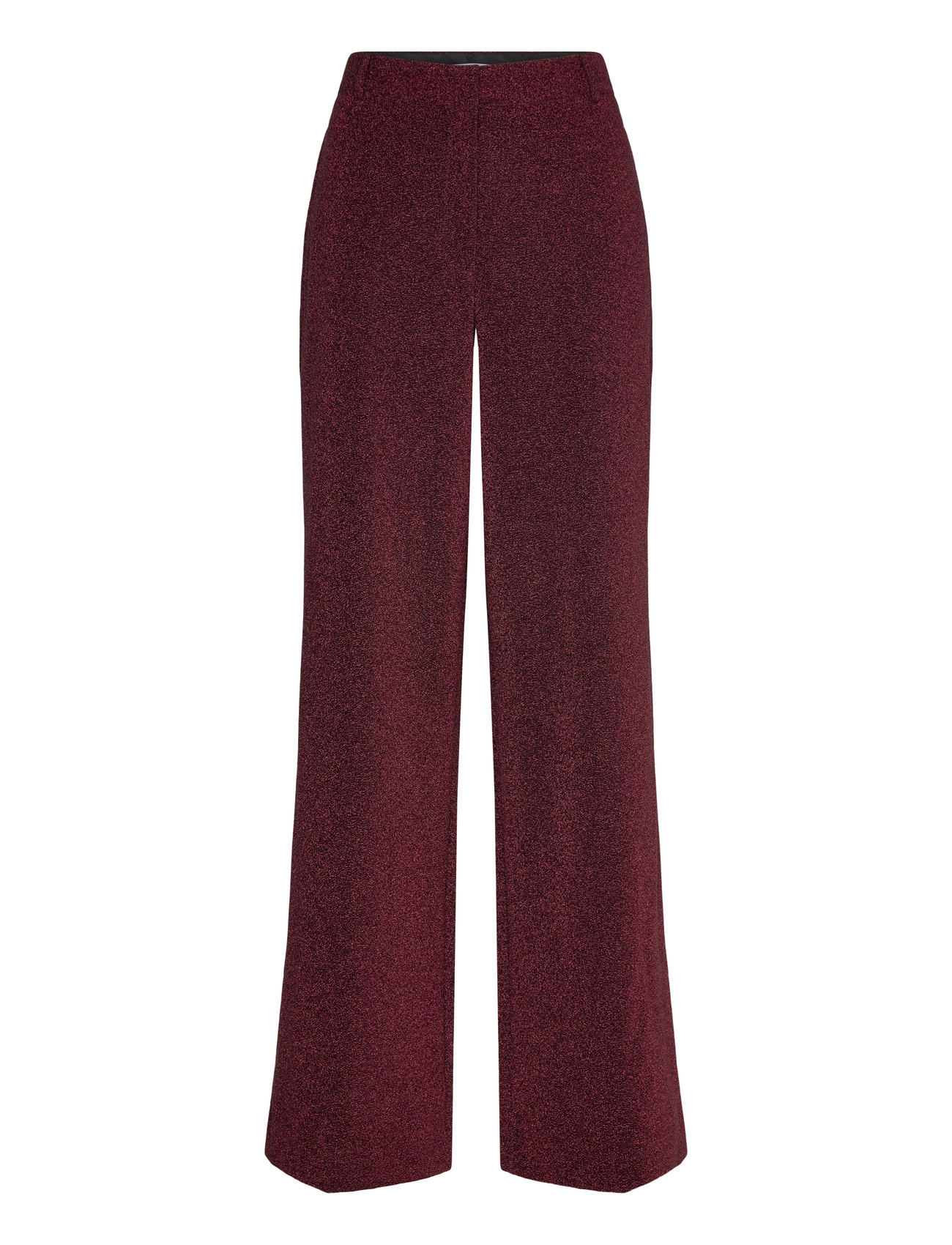 Dante6 Dante6-Noemia Lurex Pants, 40, Burgundy, Bukser > Brede Ben, Dame