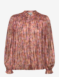 Gilby printed top - blouses met lange mouwen - multicolour