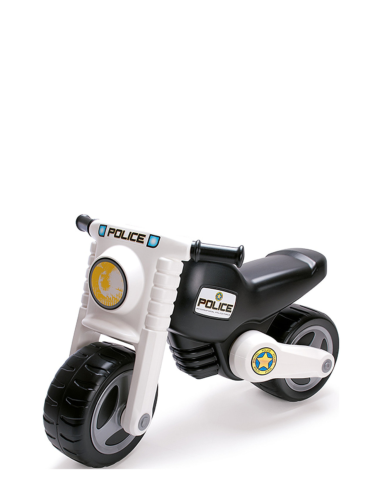 Motorcycle Police-2 Wheels Toys Ride On Toys Multi/patterned Dantoy