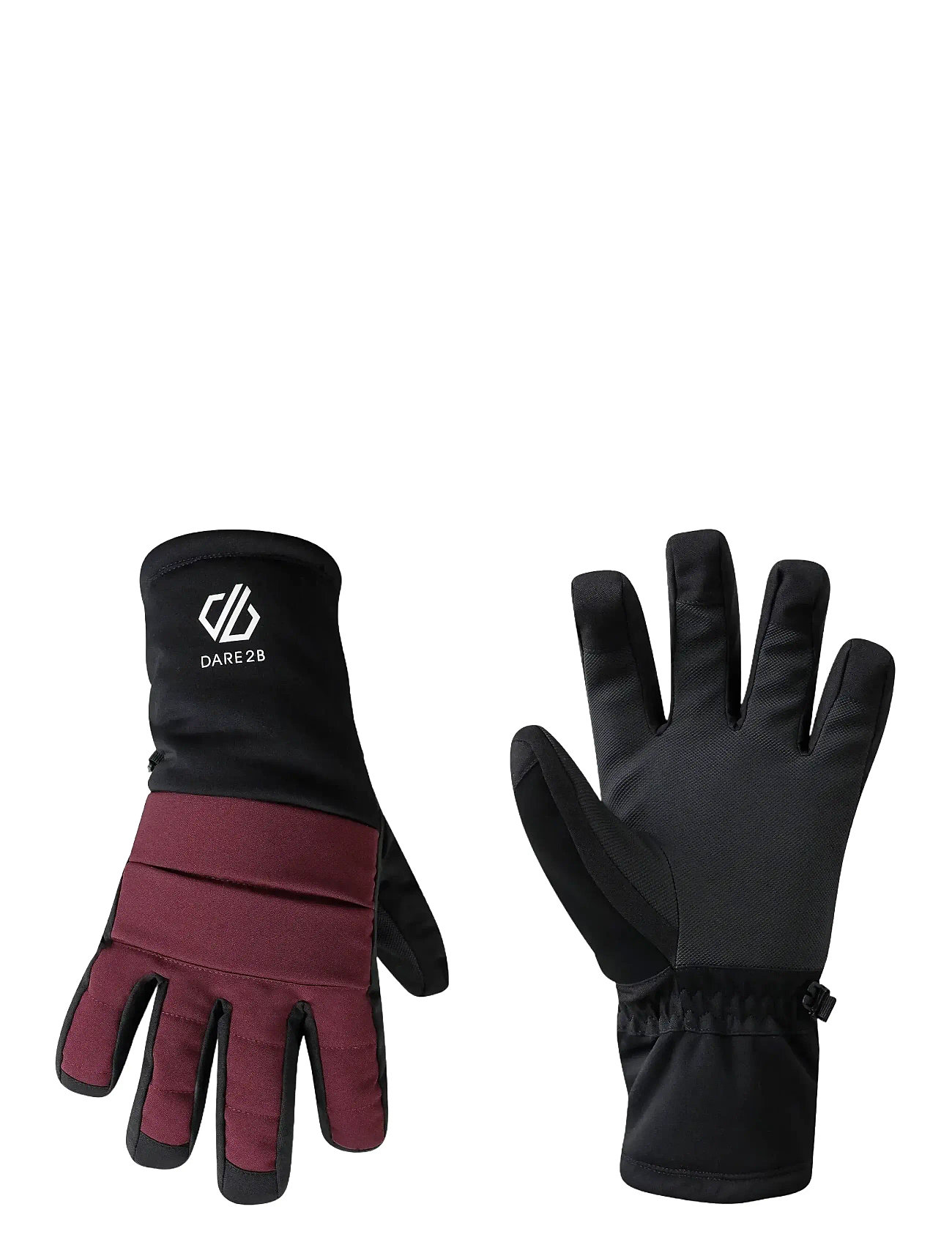 Dare2b Freeride Unisex Glove, M, Burgundy, Sport Gloves > Sport Finger Gloves, Dame