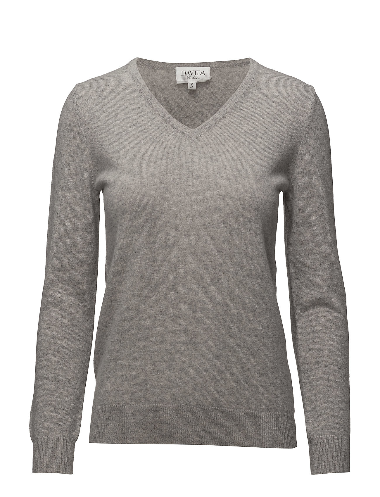 DAVIDA CASHMERE Brushed Roll Neck Pullover Beige - S - Damen