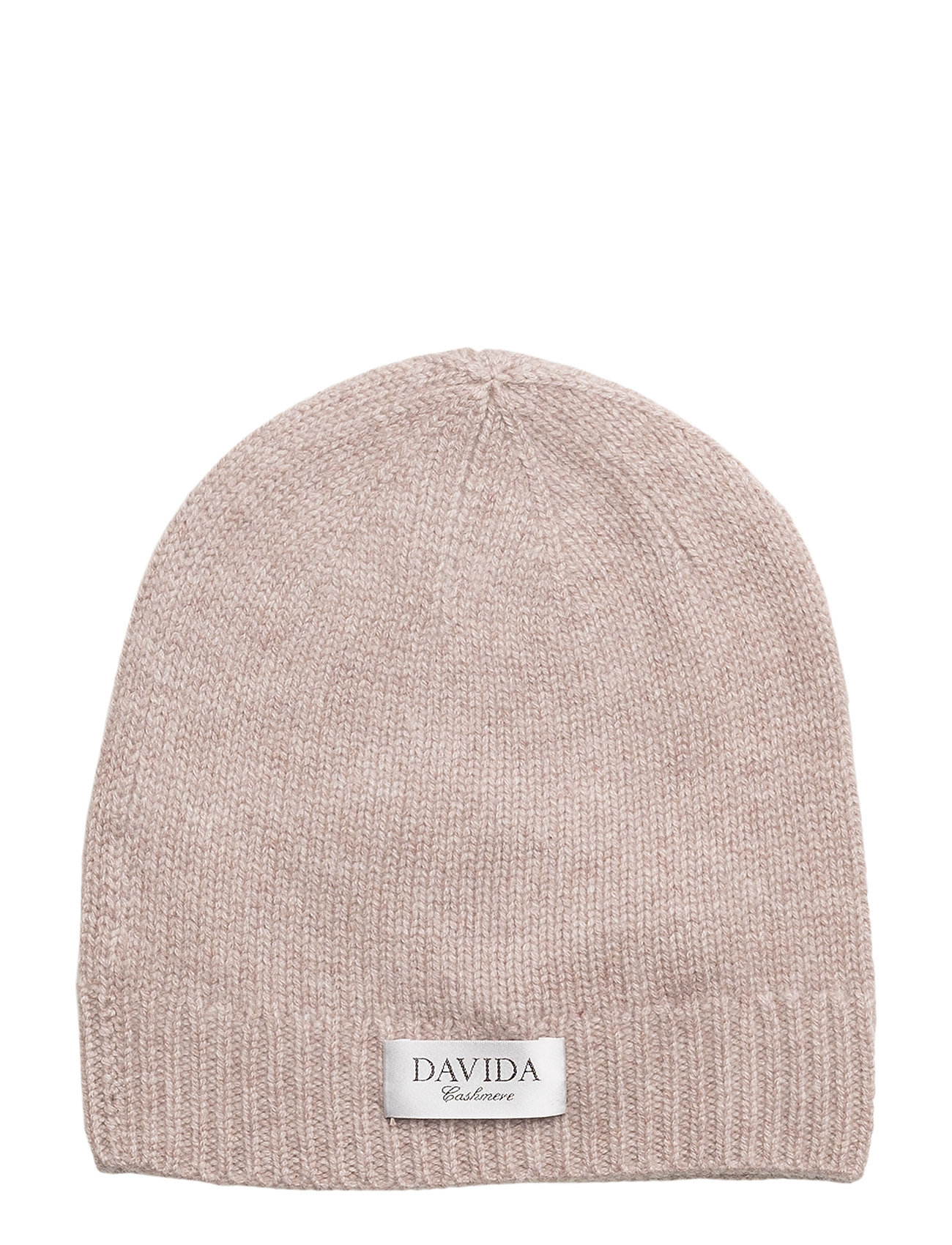 Davida Cashmere Cap, One Size, Beige, Hovedbeklædning > Huer, Dame