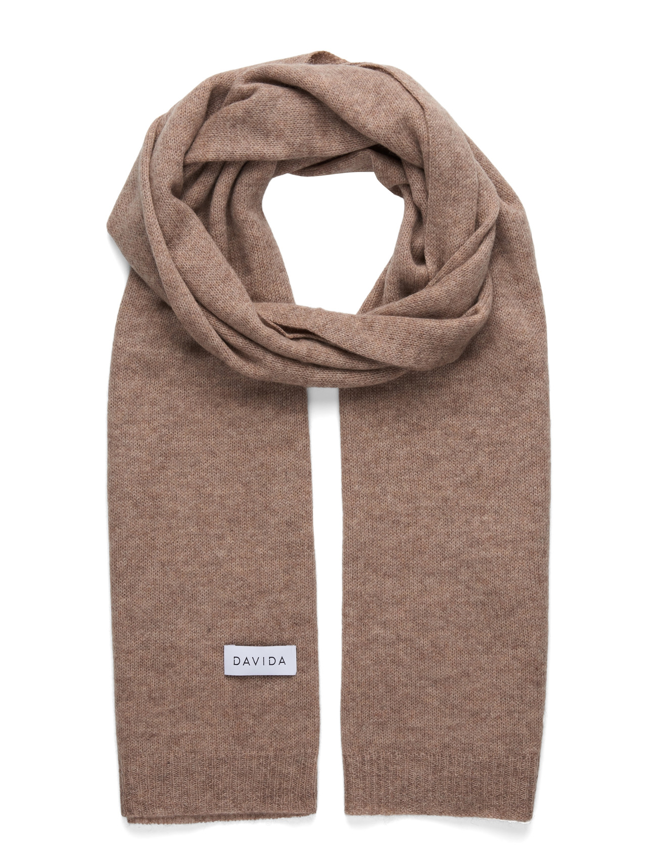 DAVIDA CASHMERE Rectangular Schal Beige - One Size - Damen