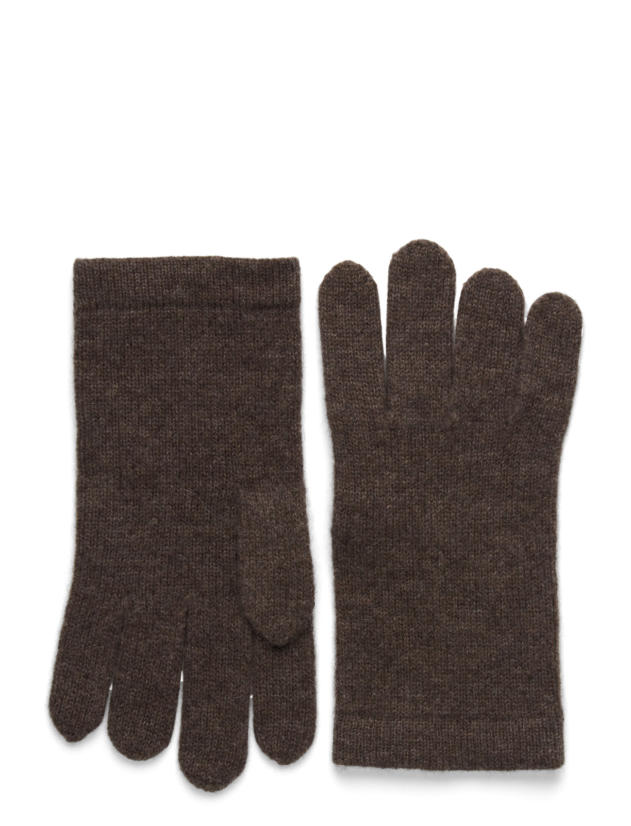Davida Cashmere Gloves, One Size, Brown, Tilbehør > Handsker, Dame