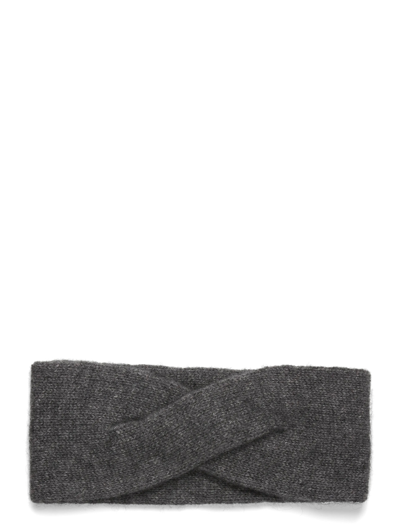 DAVIDA CASHMERE Wrap Headband Grau - One Size - Damen