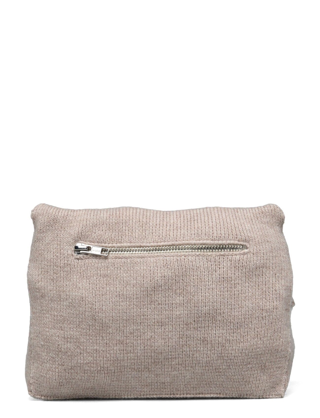 Davida Cashmere Cross Body Bag Beige