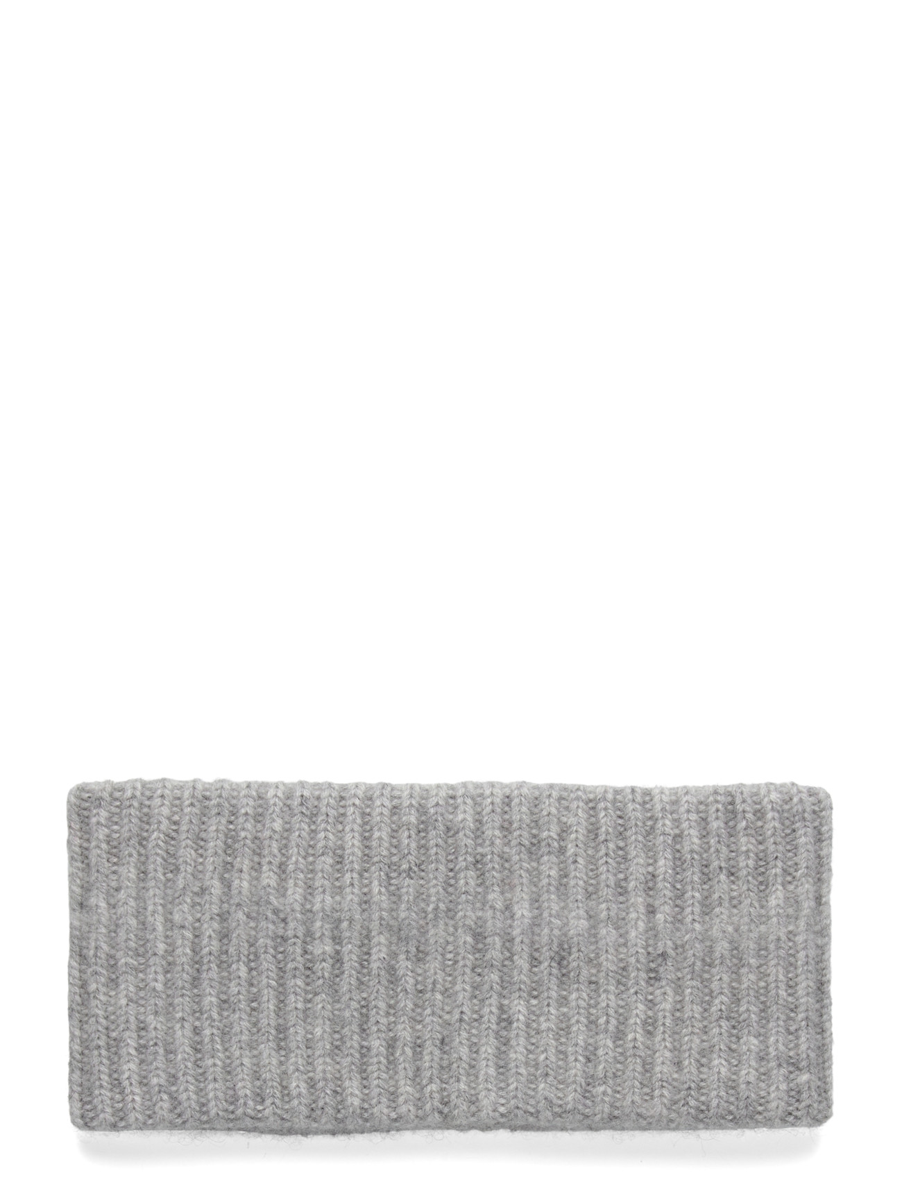 DAVIDA CASHMERE Rib Headband Grau - One Size - Damen