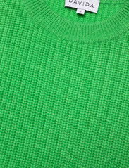 Davida Cashmere - Rib O-neck Long Vest - down- & padded jackets - apple green - 2