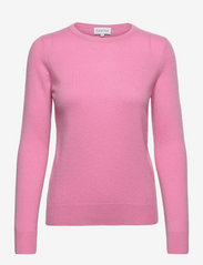Basic O-neck Sweater - ROSE PINK