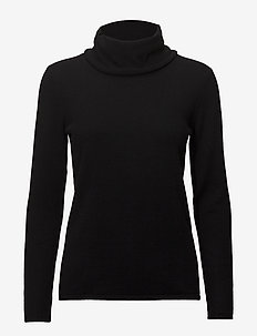 Loose Turtleneck - BLACK