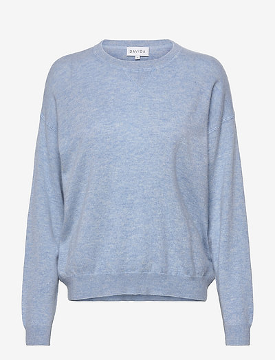 College Look Sweater - trøjer - dusty light blue