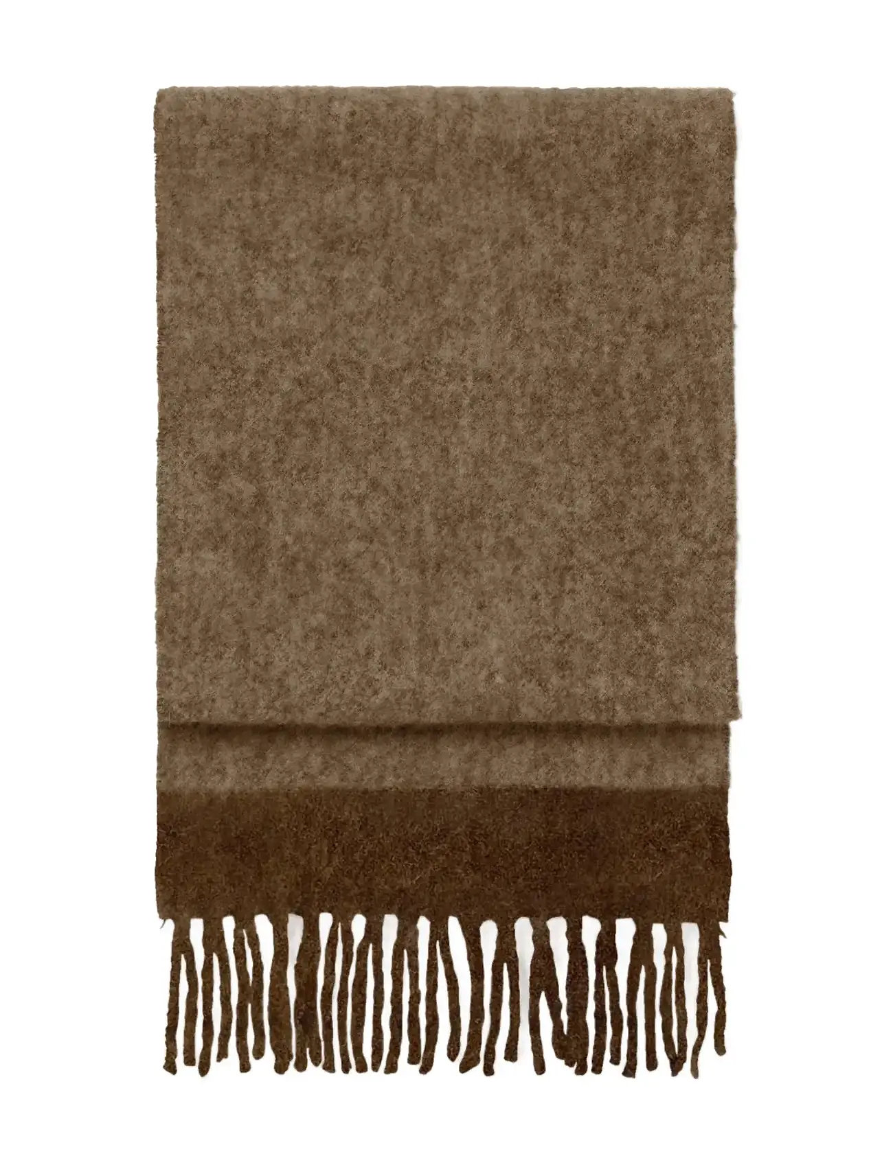 DAY ET Day Lux Wolle Block Schal Braun - One Size - Damen