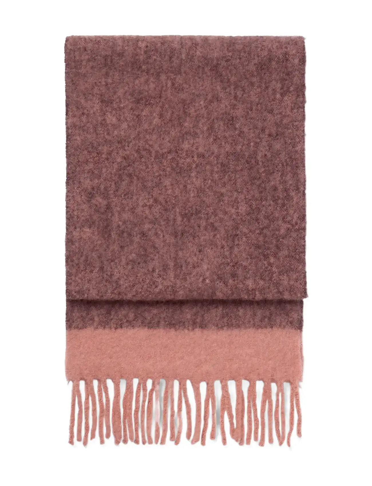 DAY ET Day Lux Wolle Block Schal Burgundy - One Size - Damen