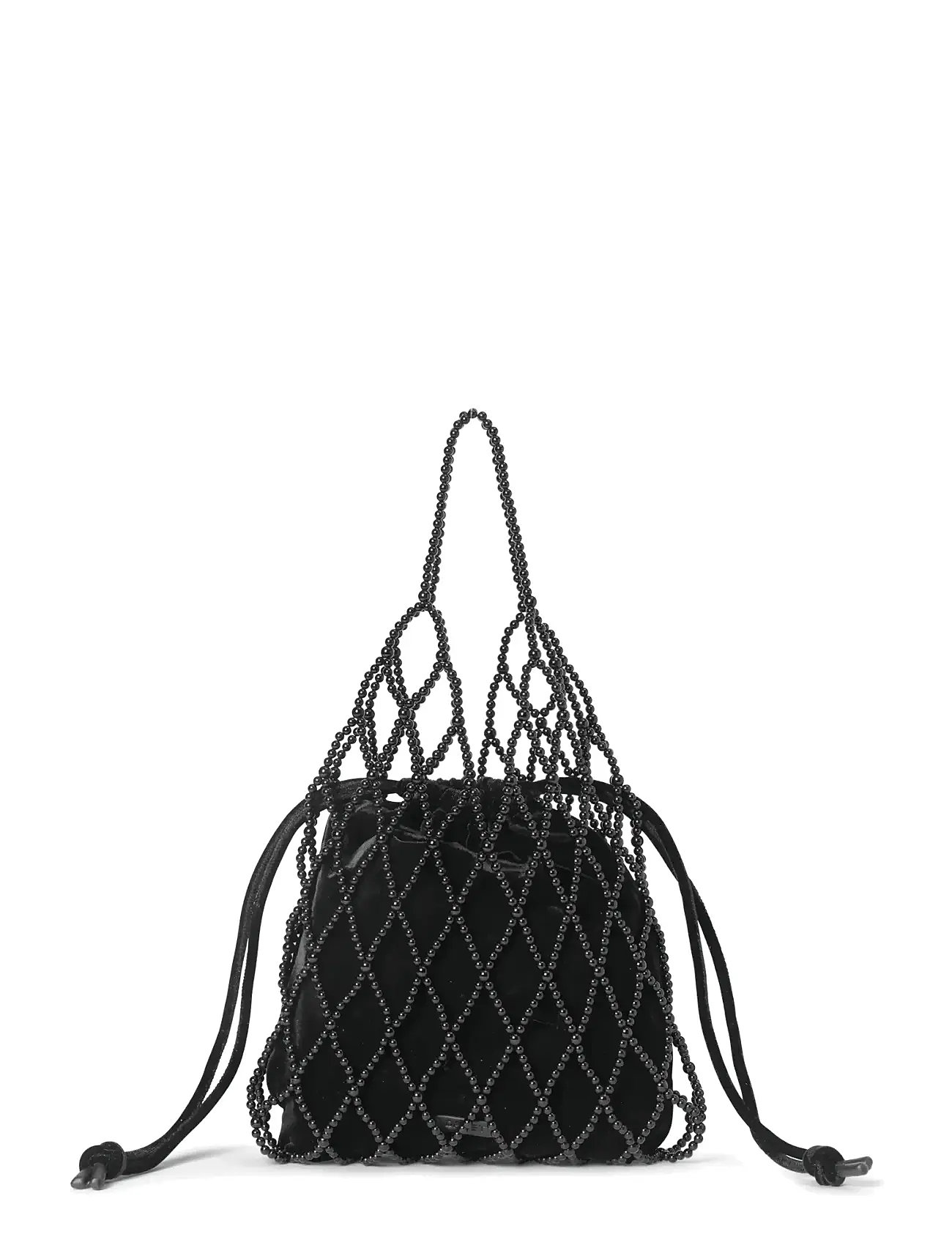 DAY ET Day Pearly Samt Schulter Schwarz - One Size - Damen