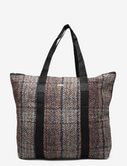 Day Woolen Check Bag - MULTI COLOUR