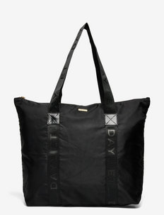 Day RE-Logo Band Bag M - tote bags - black