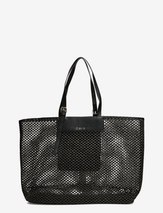 Day French Braid Bag - pirkinių krepšiai - black