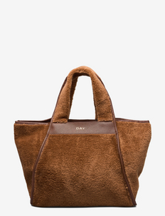 Day Teddy Bag - torby tote - caramel