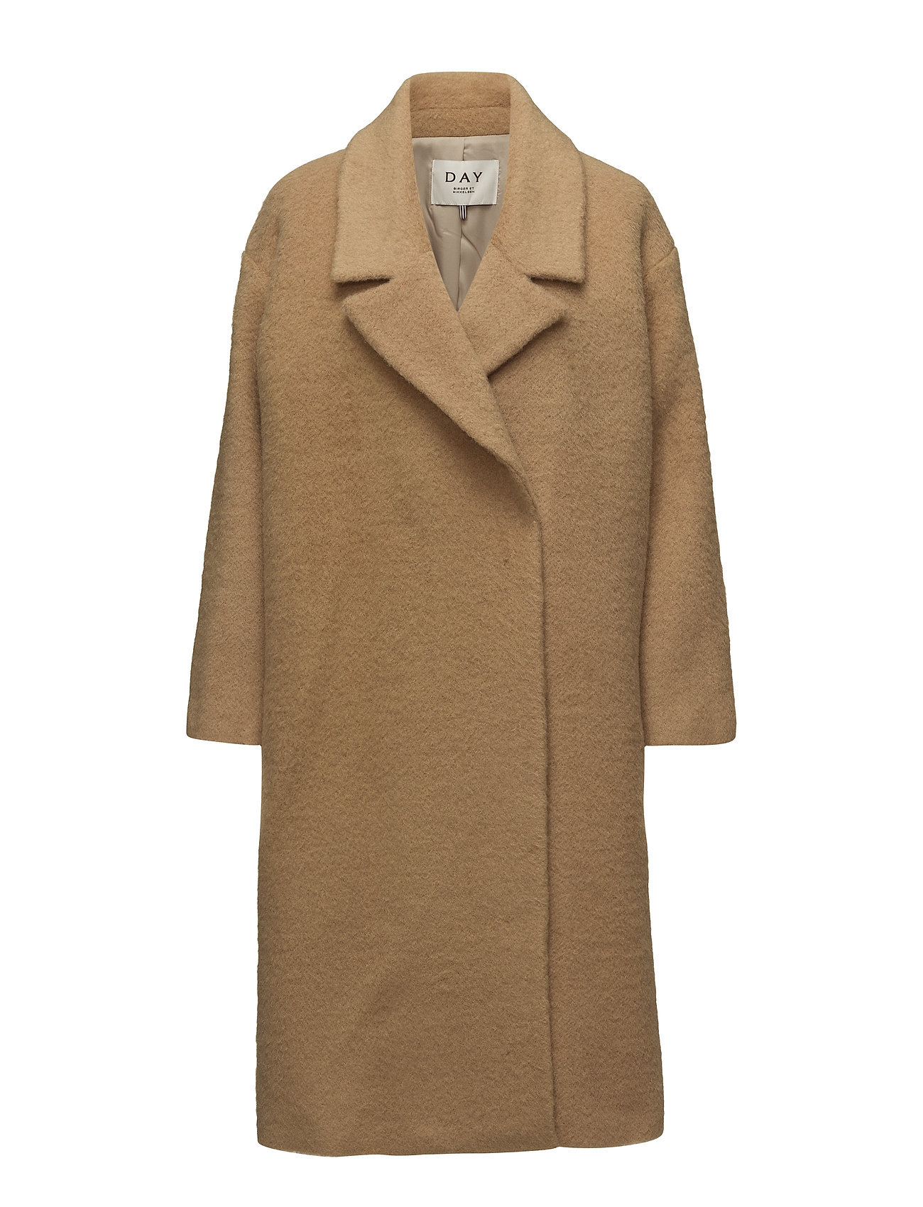 Day Century Wollen Jas Lange Beige Birger Et Mikkelsen day birger et mikkelsen kopen in de aanbieding