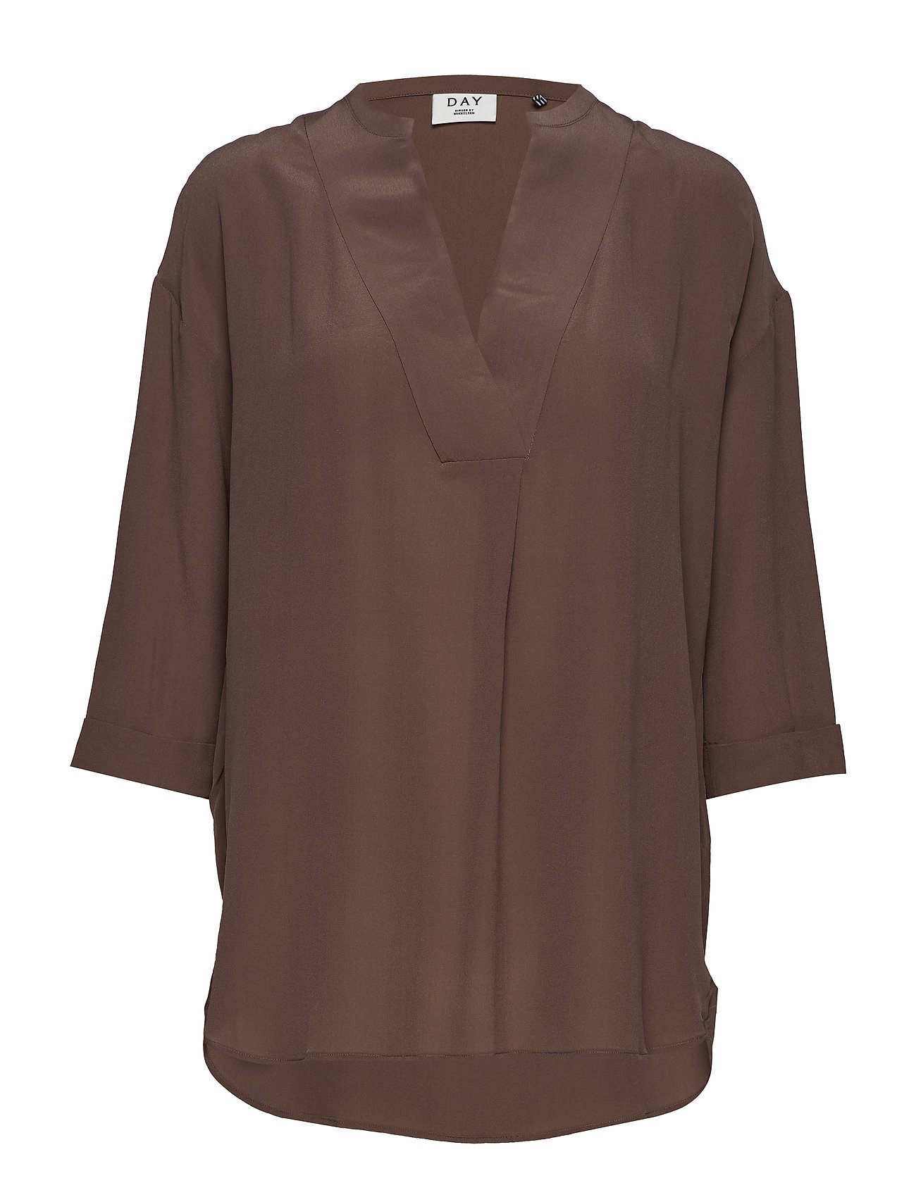 Day Fan Blouse Korte Mouwen Bruin Birger Et Mikkelsen day birger et mikkelsen kopen in de aanbieding Day Fan Blouse Korte Mouwen Bruin Birger Et Mikkelsen day birger et mikkelsen kopen in de aanbieding