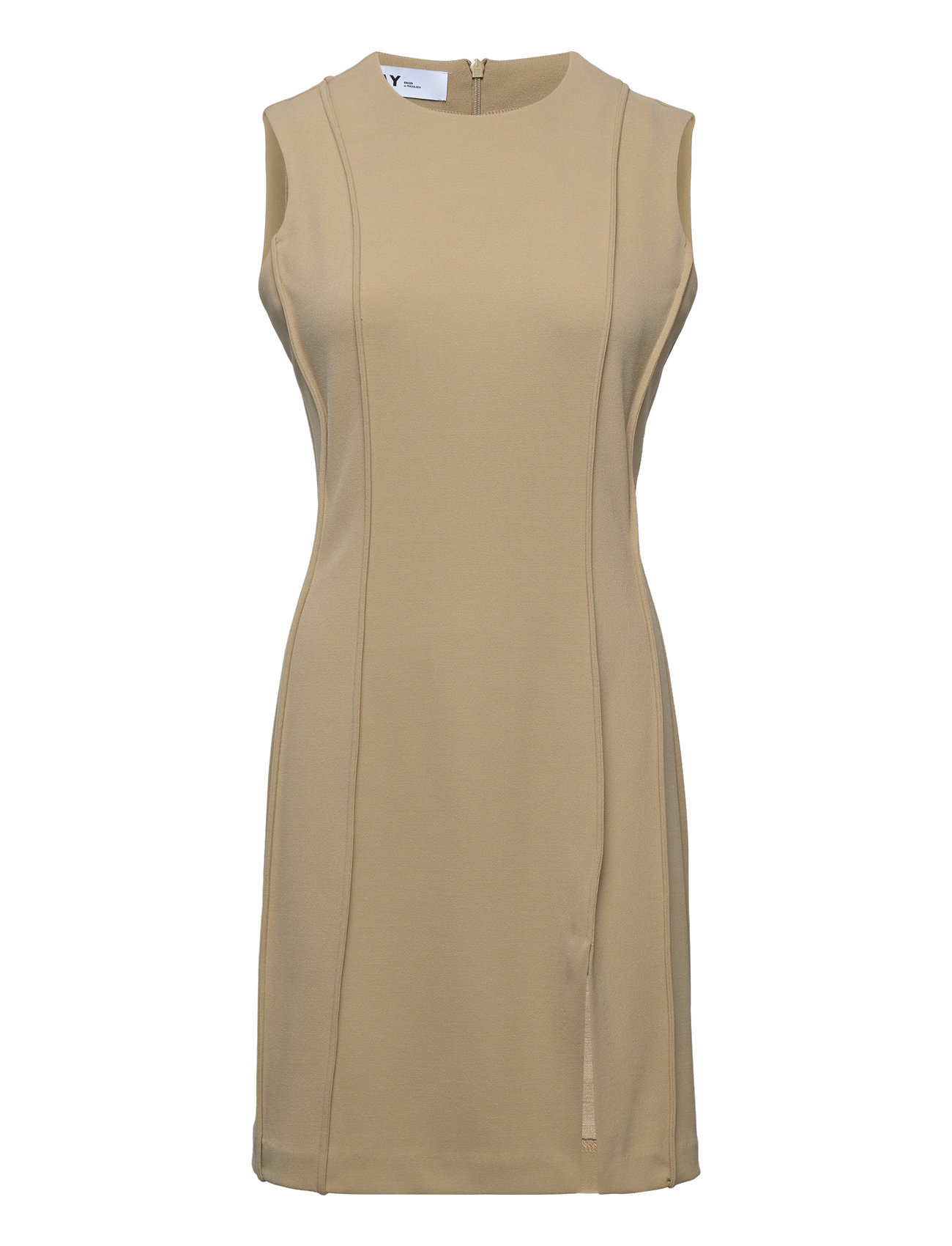 Sarah - All Day Jersey Kort Kjole Khaki Green Day Birger Et Mikkelsen