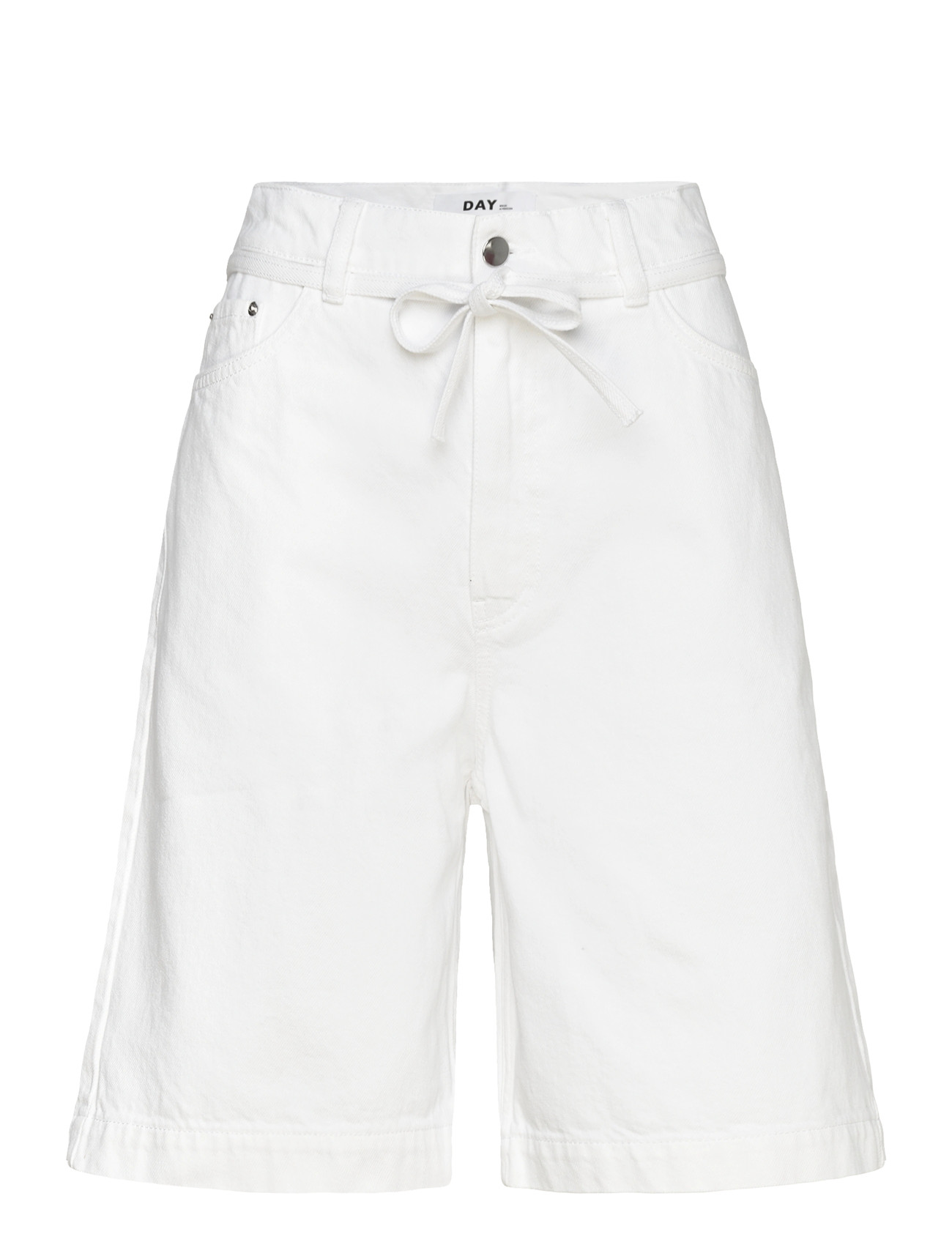 Day Birger et Mikkelsen Elijah Shorts Winter White Denim, 38, White, Shorts > Bermudas, Dame