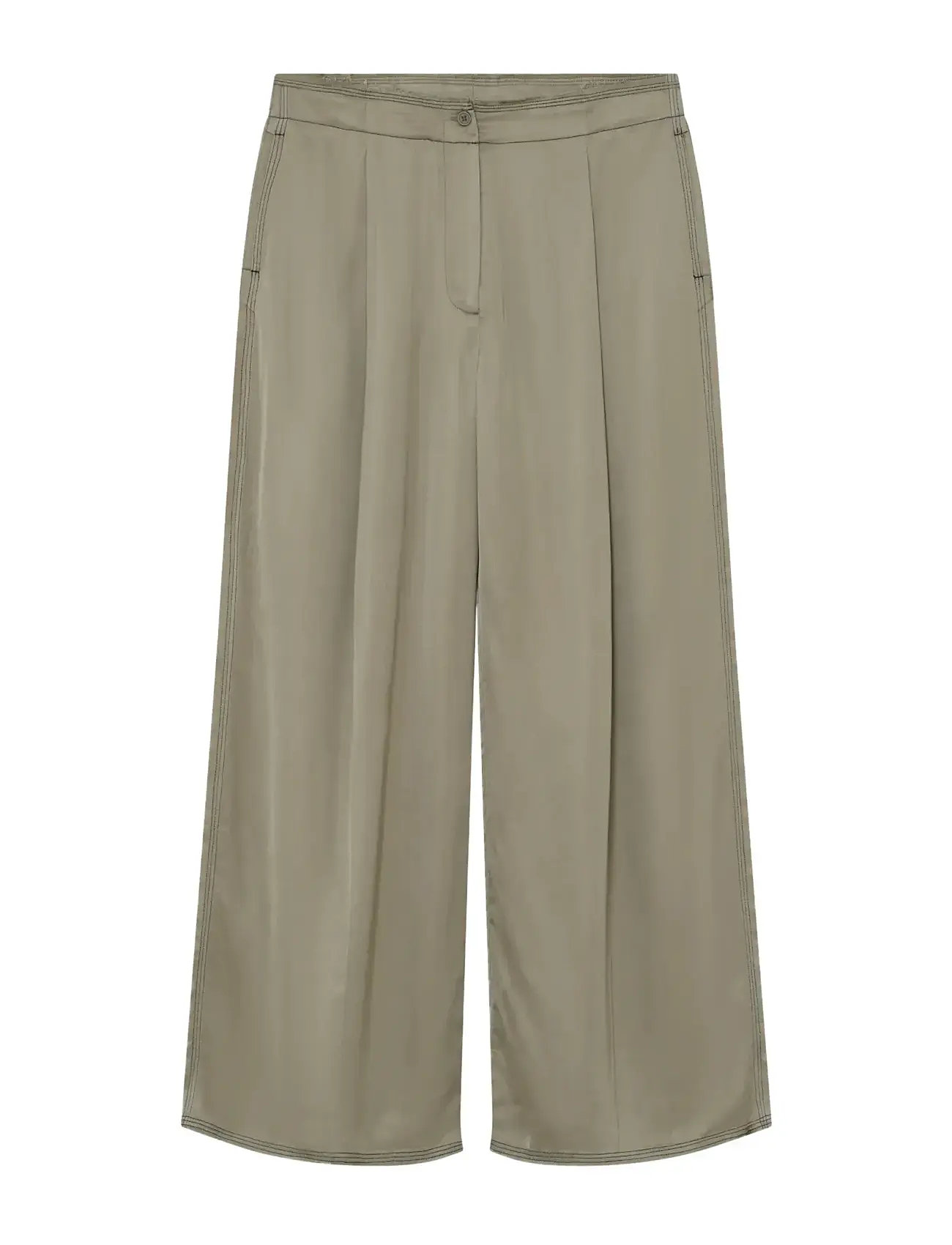 DAY BIRGER ET MIKKELSEN Fisher - Fluid Viscose Khaki - 38 - Damen