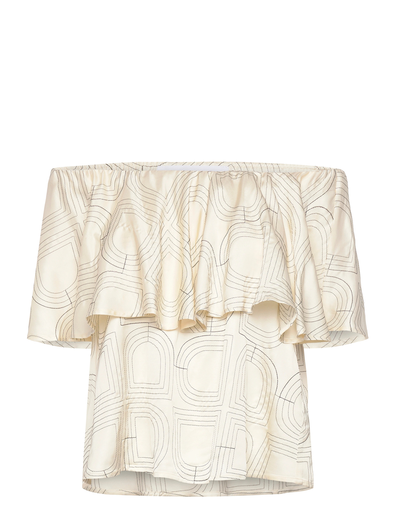 DAY BIRGER ET MIKKELSEN Hon - Fluid Viscose Stitch Cream - 42 - Damen