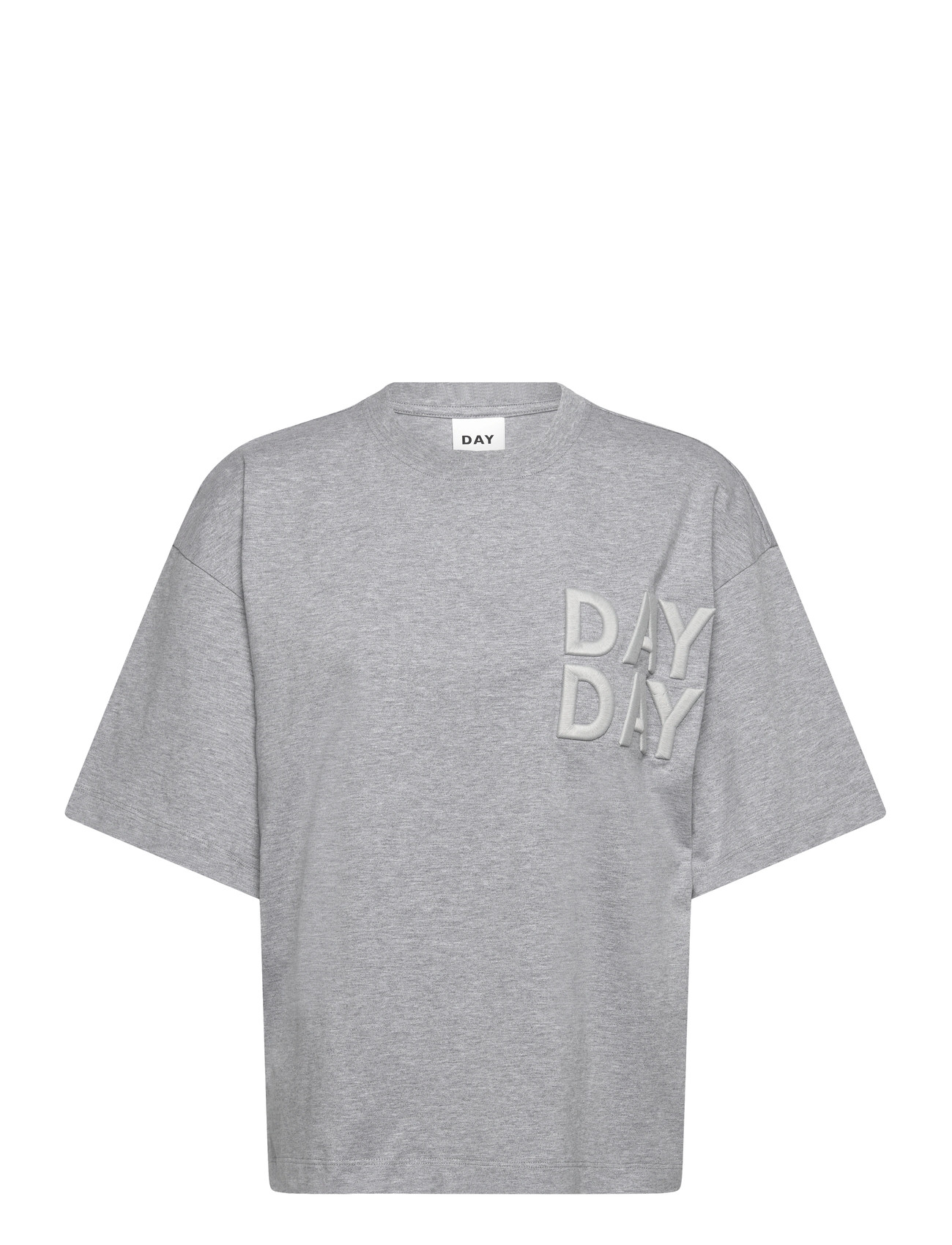 DAY BIRGER ET MIKKELSEN Drew Embroidery - Heavy Jersey Grau - XXS - Damen