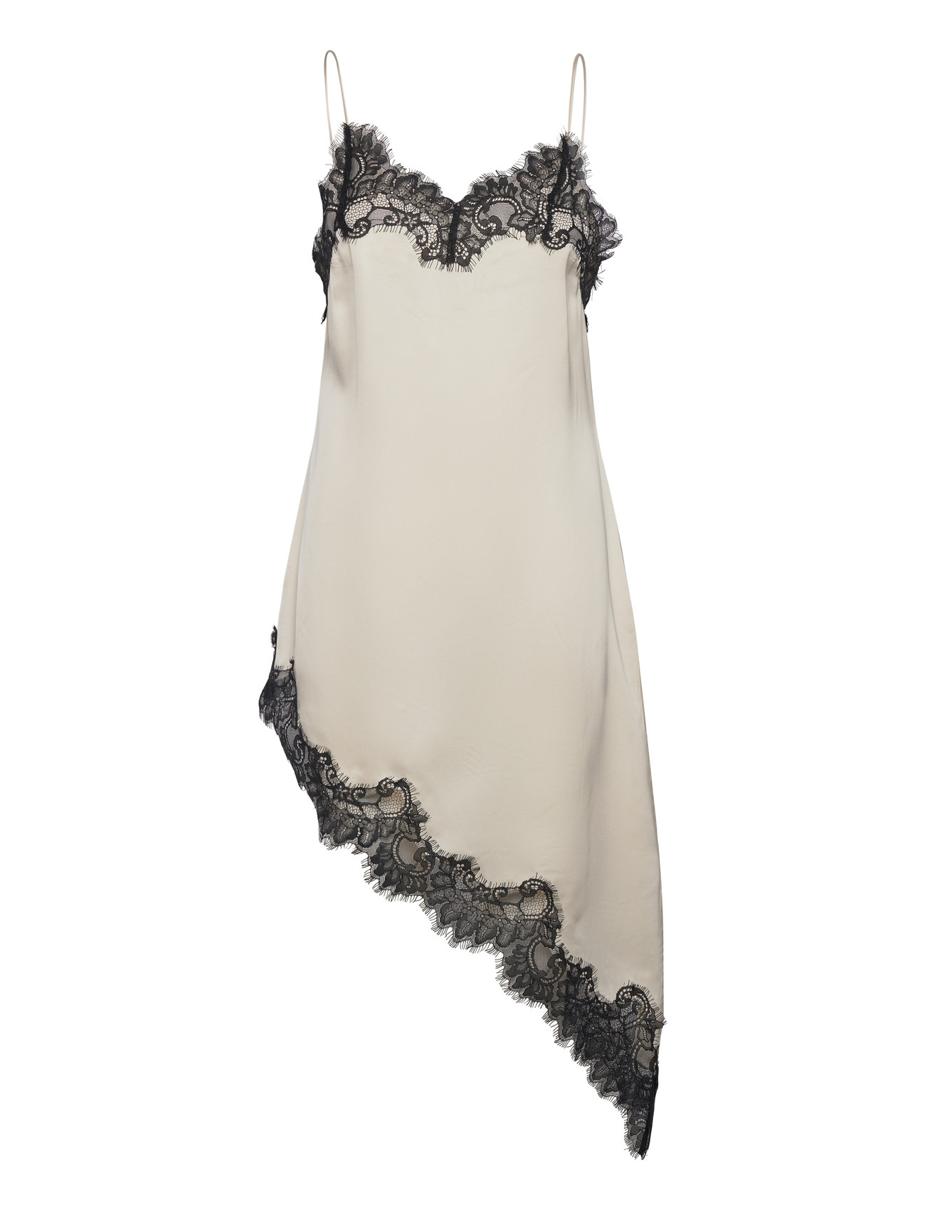Day Birger et Mikkelsen Lara - Fluid Viscose, 38, White, Designere > Lace Dresses, Dame