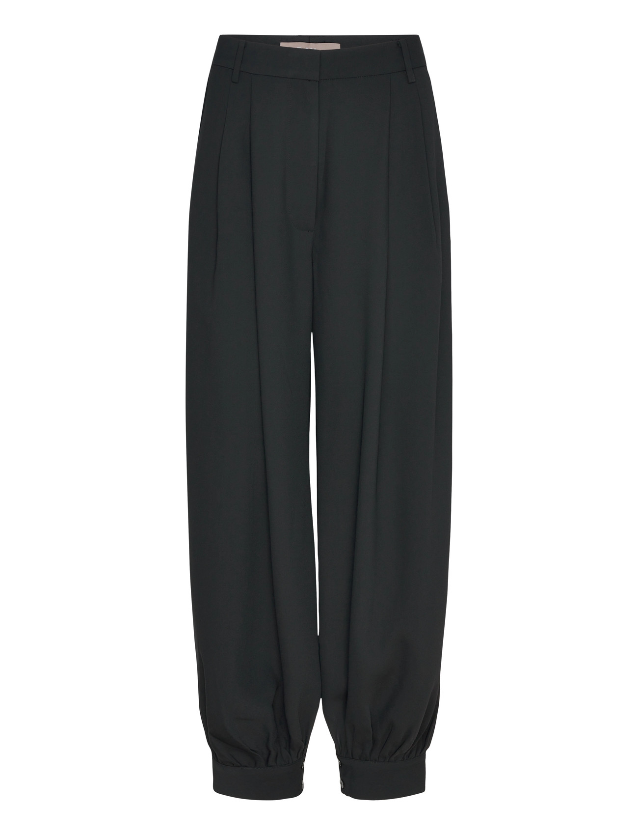 Day Birger et Mikkelsen Oda - Classic Gabardine, 38, Black, Trousers > Barrel Trousers, Dame