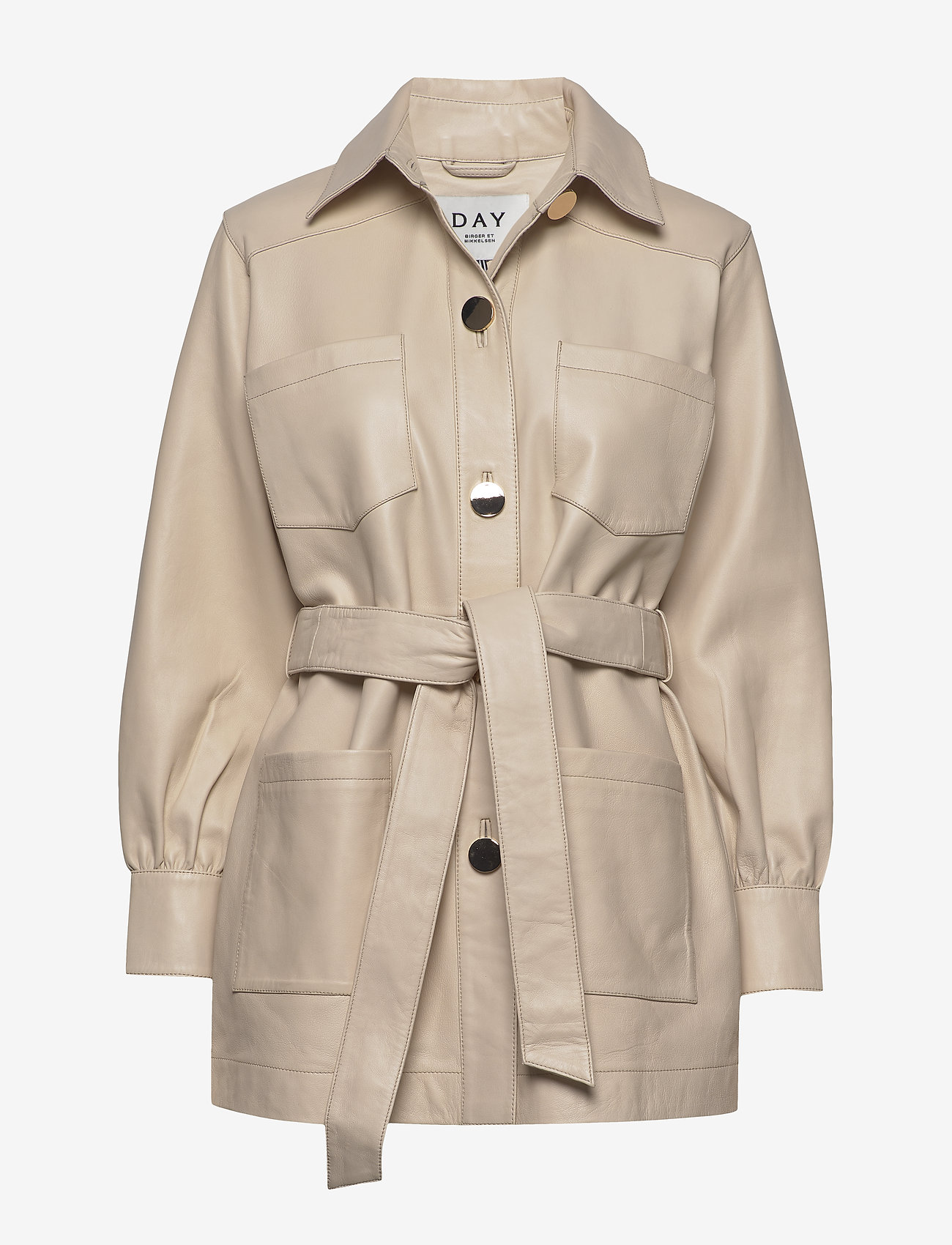Day Scilla (Smoke) (3380 kr) Day Birger et Mikkelsen DAY Birger et Mikkelsen DAY SCILLA Skinnjakke smoke