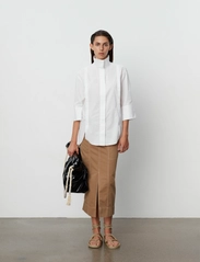 Day Birger et Mikkelsen - Bridgette - Solid Cotton - långärmade skjortor - bright white - 0