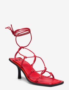Nicole - Strap Heel - sandaletter - chinese red