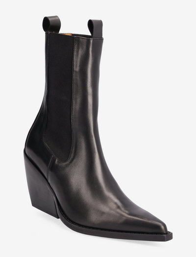 George - Pistol boot low - heeled ankle boots - black