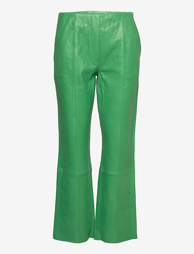 Lenni - Lamb Think - leather trousers - kelly green