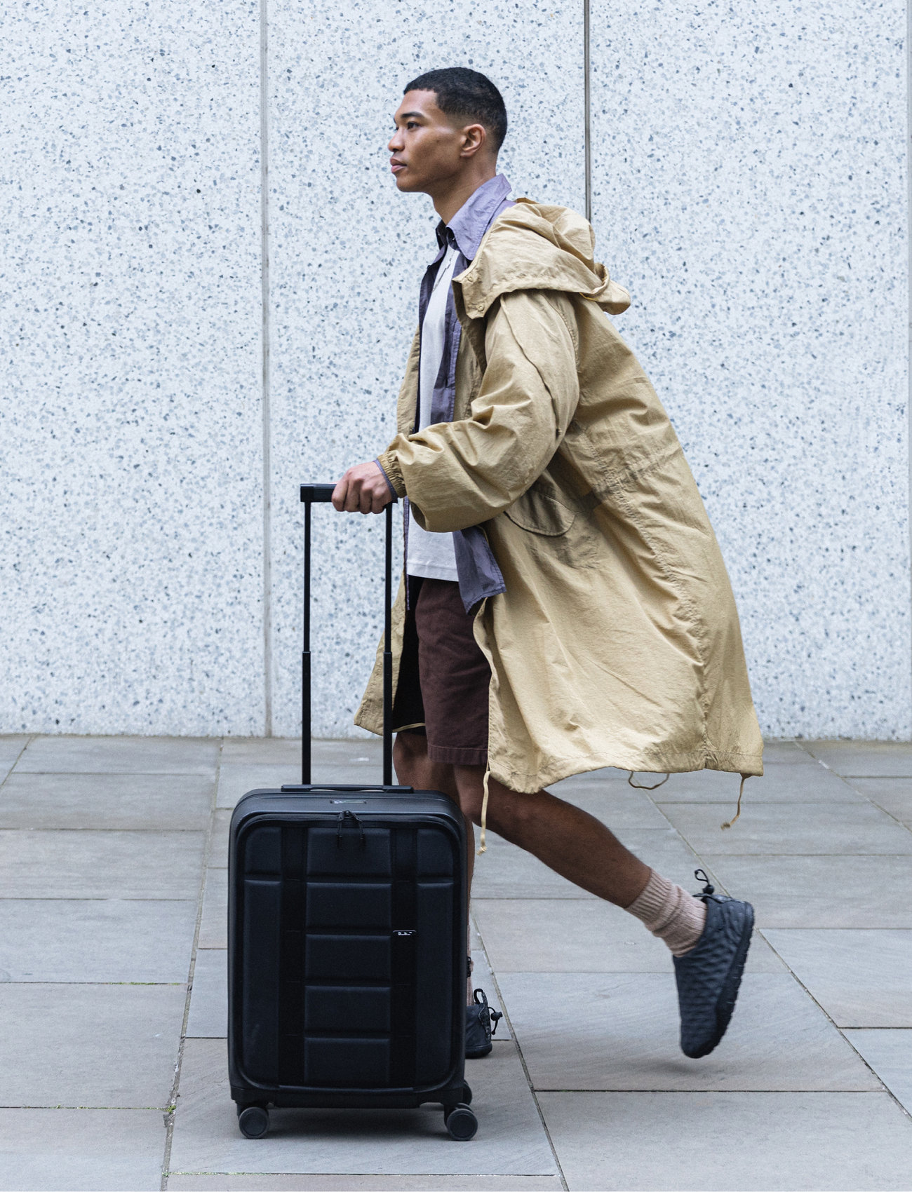 Db Journey Ramverk Front-Access Carry-On, One Size, Black, Tasker > Kufferter, Herre