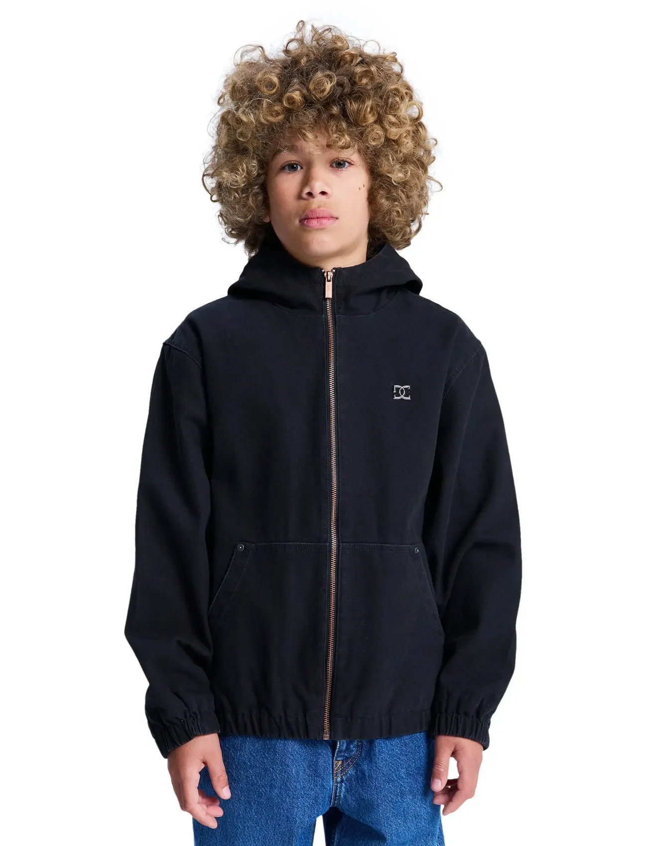 DC Garage Jkt Youth, 176, Black, Jakker > Lette Jakker, Herre