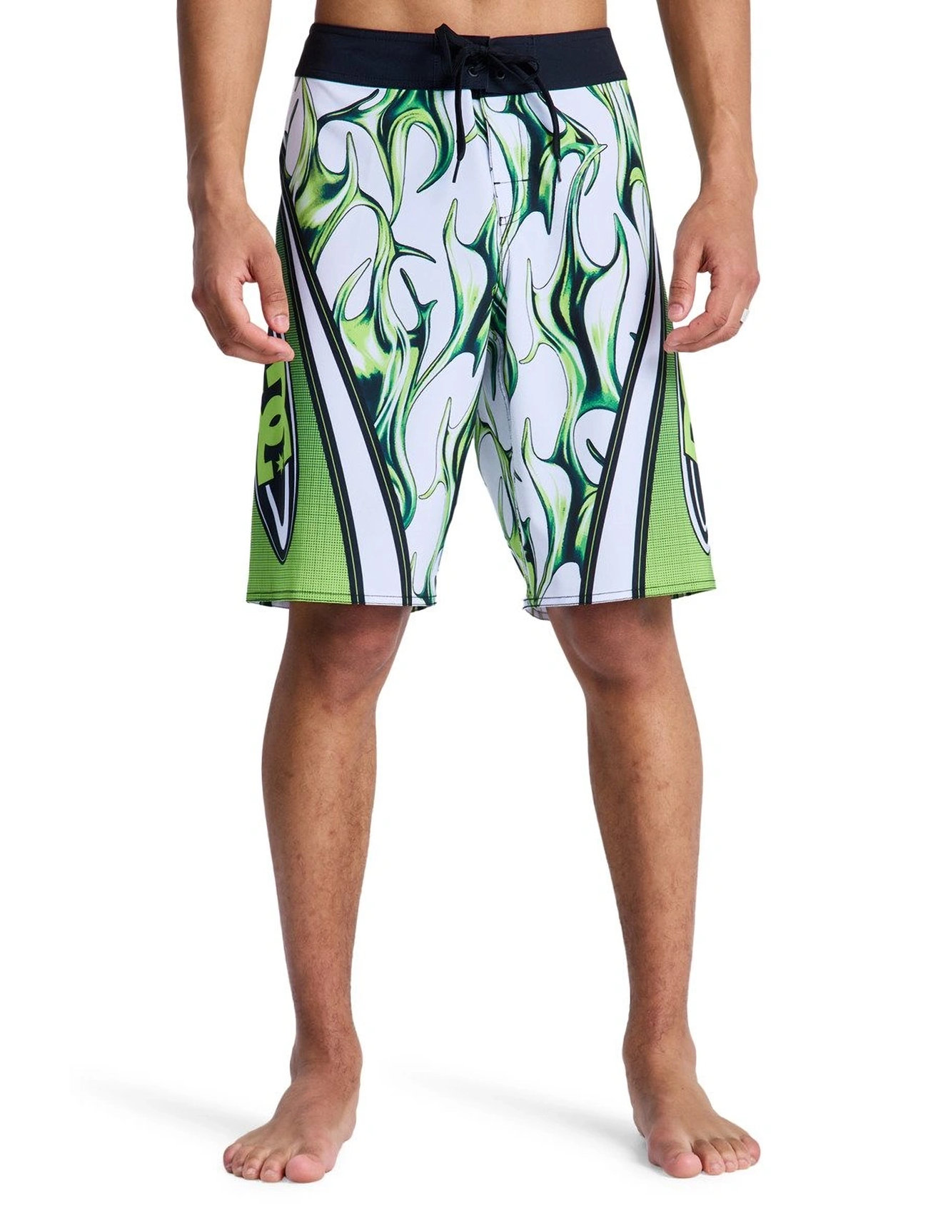 DC Sylem 21, 34, Green, Sport Badetøj > Sport Swim Shorts, Herre