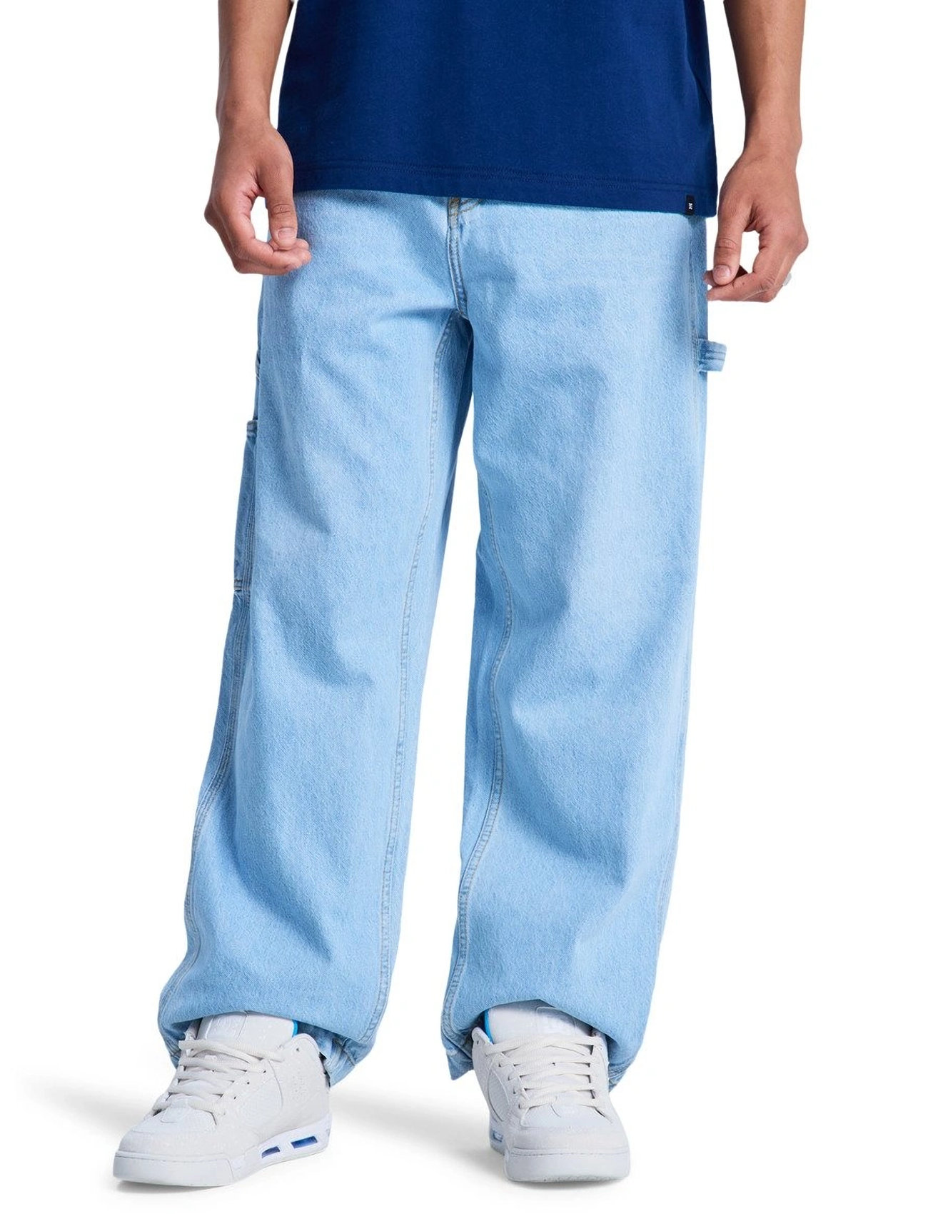 DC Baggy Denim Carpenter Pant, 28-32 x 32, Blue, Sport Pants > Sport Casual Trousers, Herre