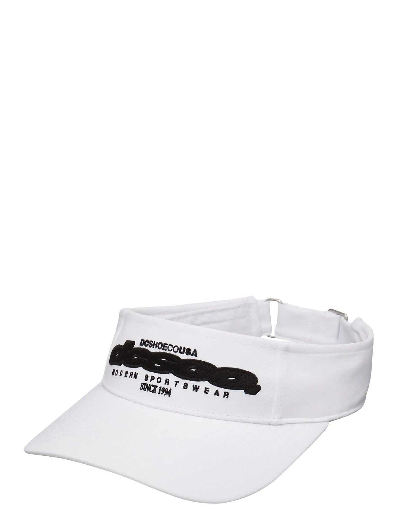 DC Dc Vizor, One Size, White, Sport Accessories > Sport Caps, Herre