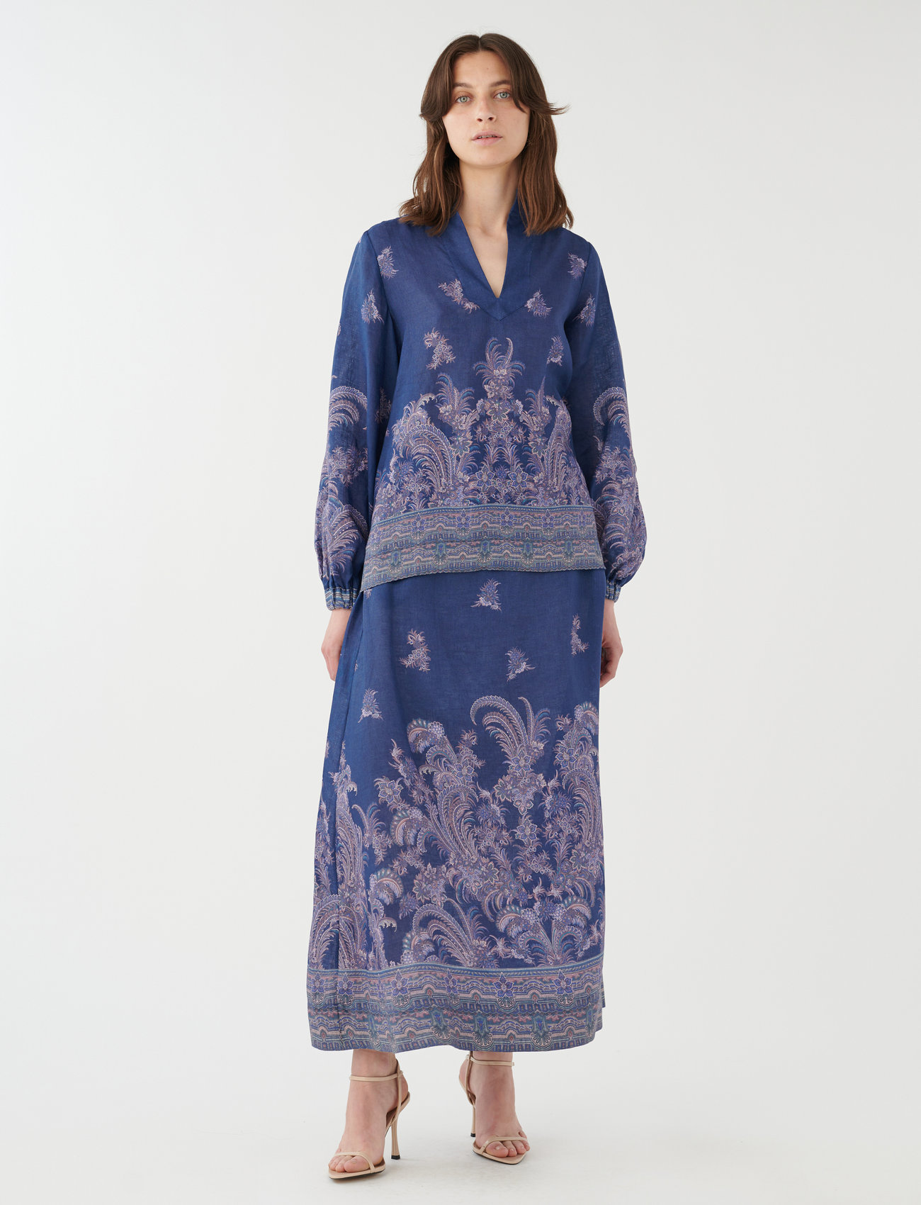 Dea Kudibal Tustidea Ns, S, Blue, Bluser > Langærmede, Dame