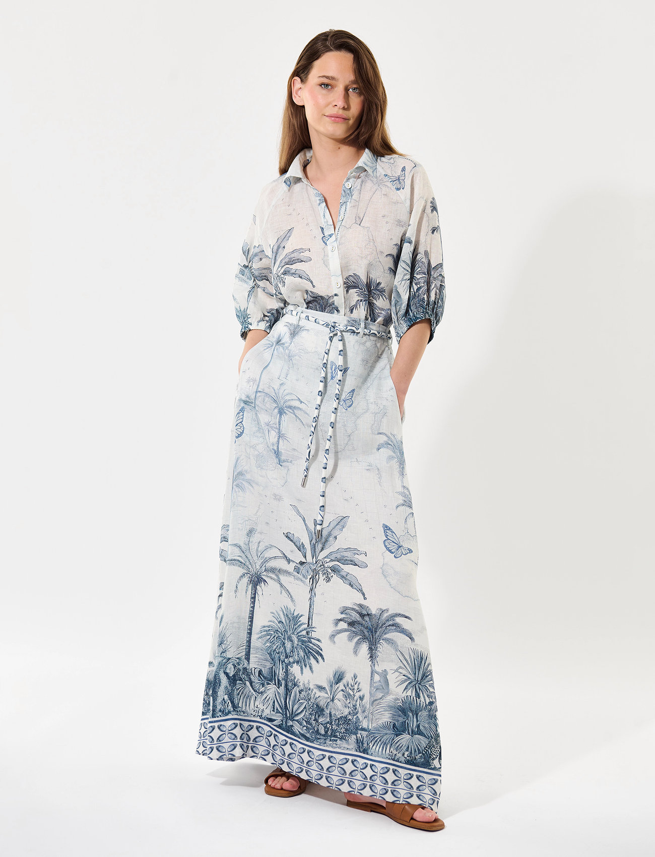 Dea Kudibal Eladea Ns, S, Multi/patterned, Skjorter > Langærmede, Dame